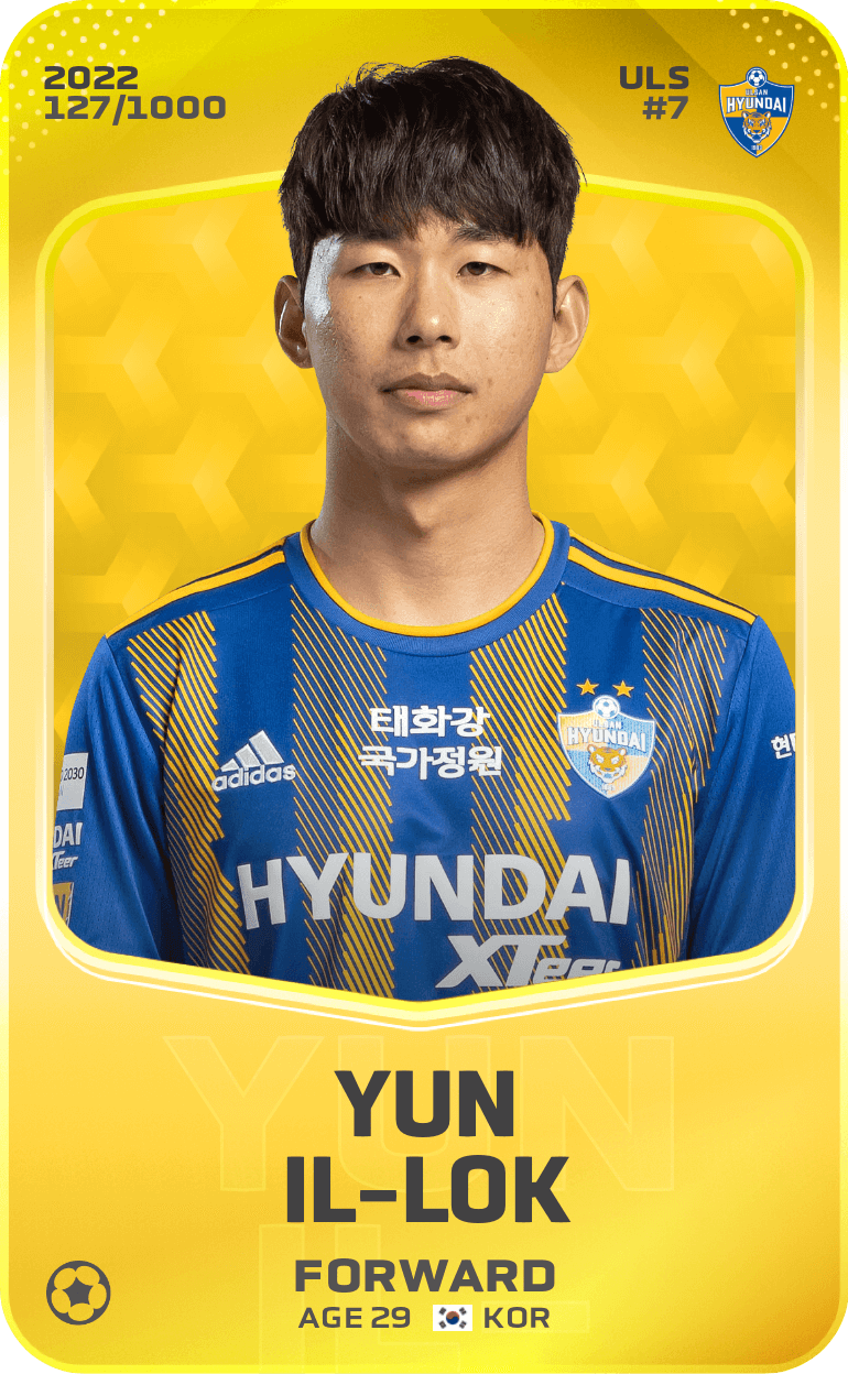Yun Il-Lok 2022-23 • Limited 127/1000
