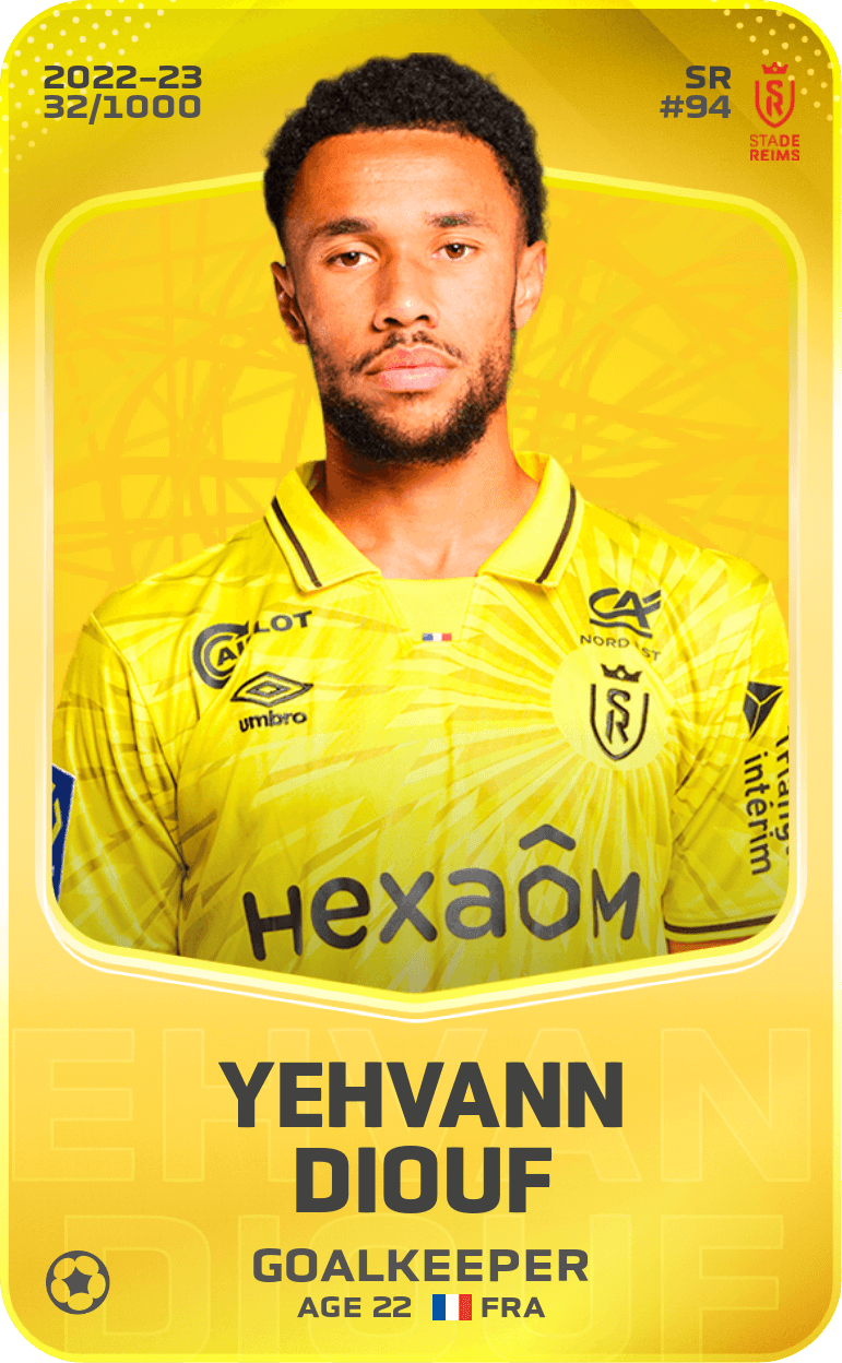 Yehvann Diouf 2022-23 • Limited 32/1000