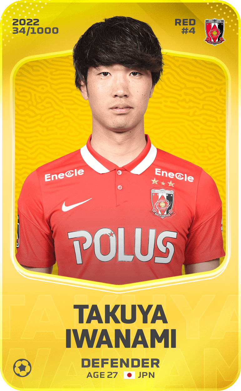 Takuya Iwanami 2022-23 • Limited 34/1000