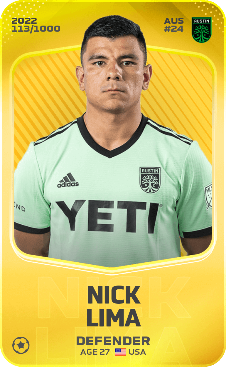 Nick Lima 2022-23 • Limited 113/1000