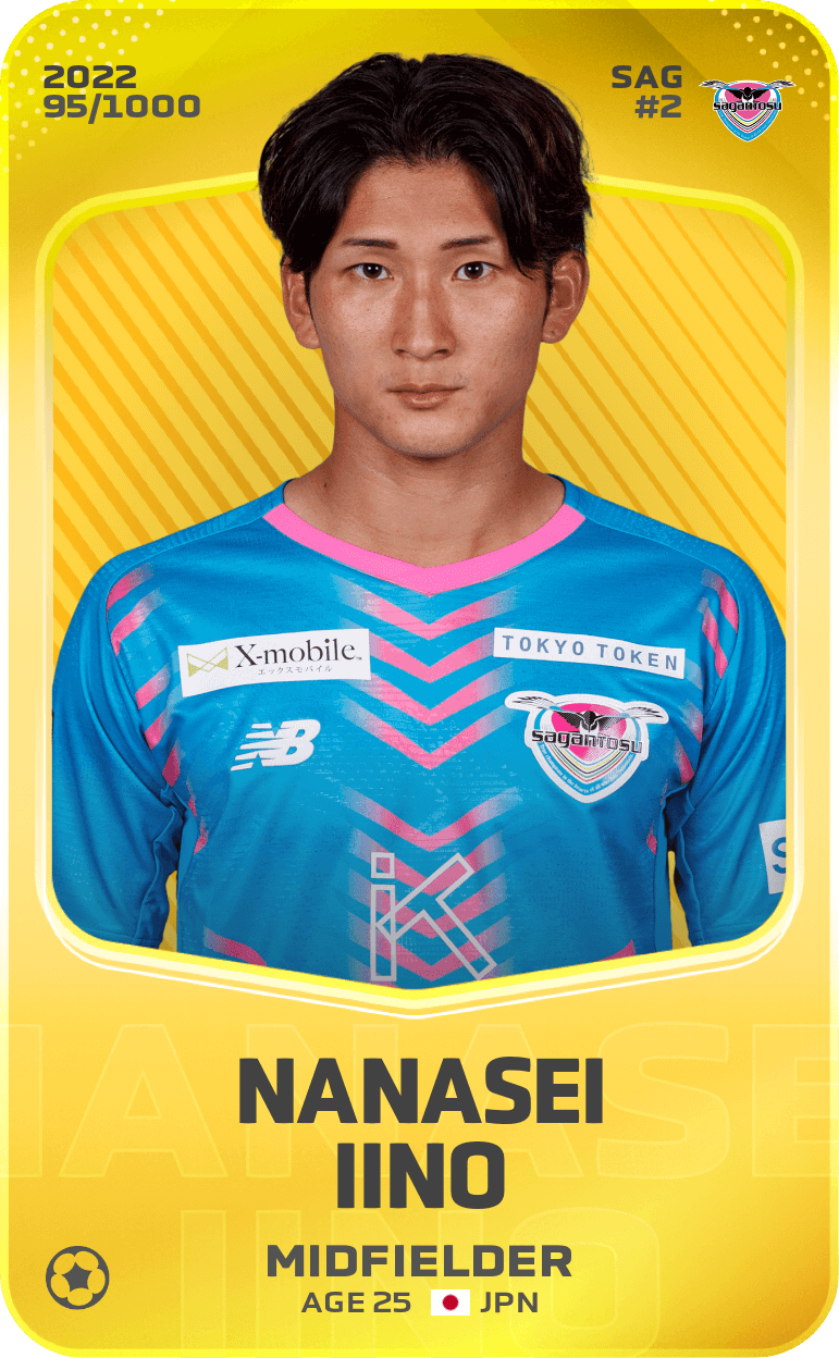 Nanasei Iino 2022-23 • Limited 95/1000