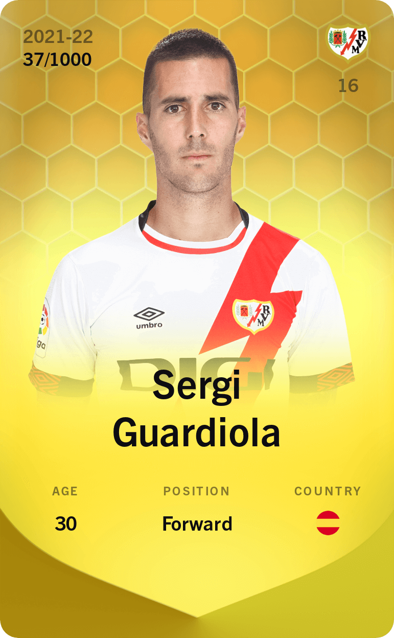 Sergi Guardiola 2021-22 • Limited 37/1000