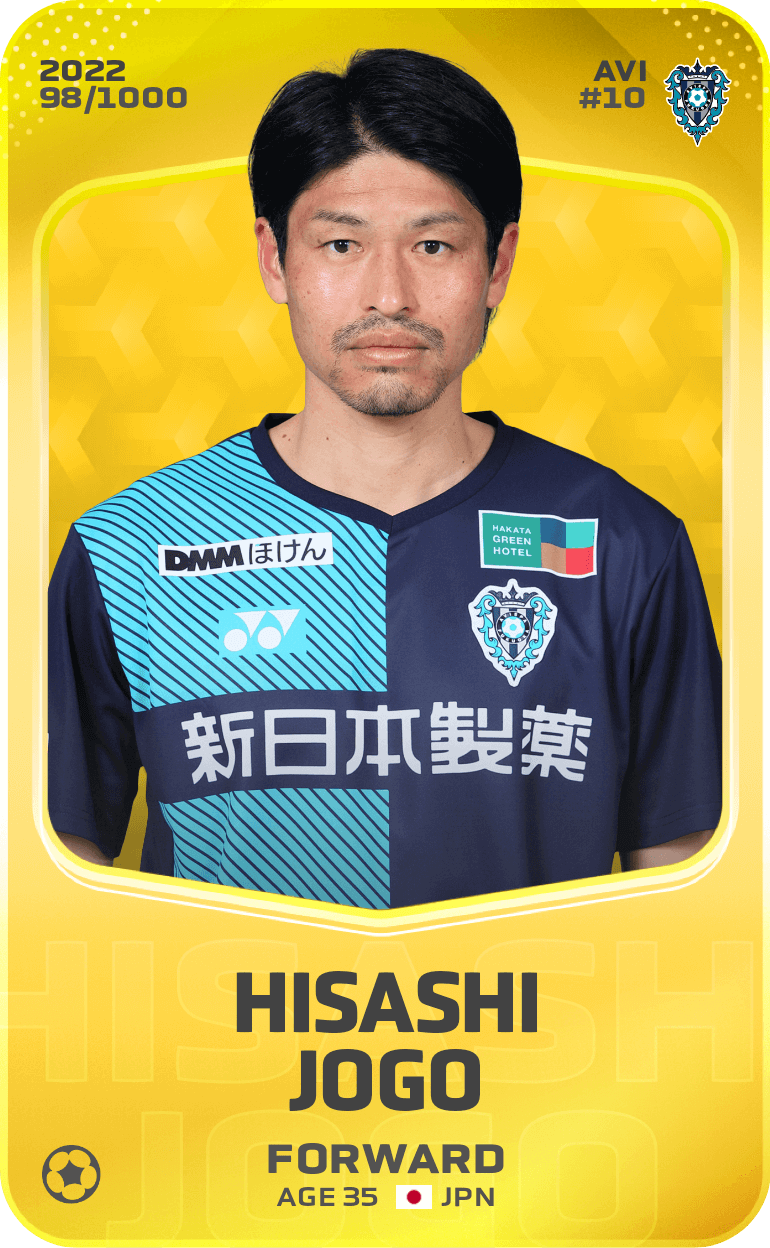 Hisashi Jogo 2022-23 • Limited 98/1000