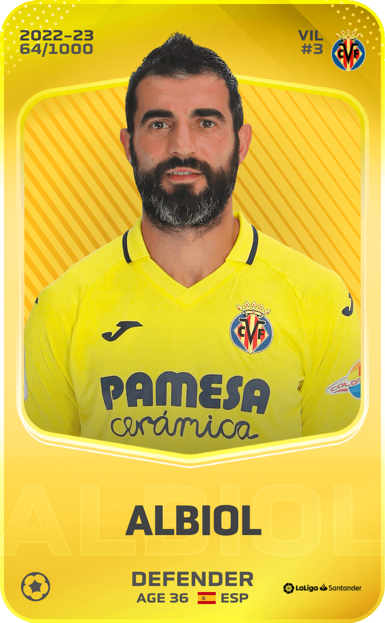 Albiol 2022-23 • Limited 64/1000