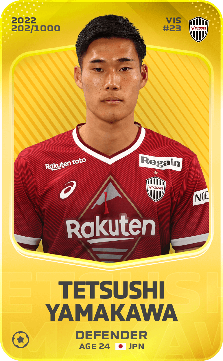 Tetsushi Yamakawa 2022-23 • Limited 202/1000
