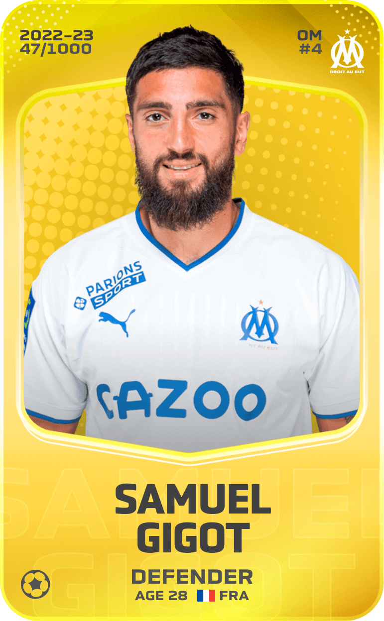 Samuel Gigot 2022-23 • Limited 47/1000