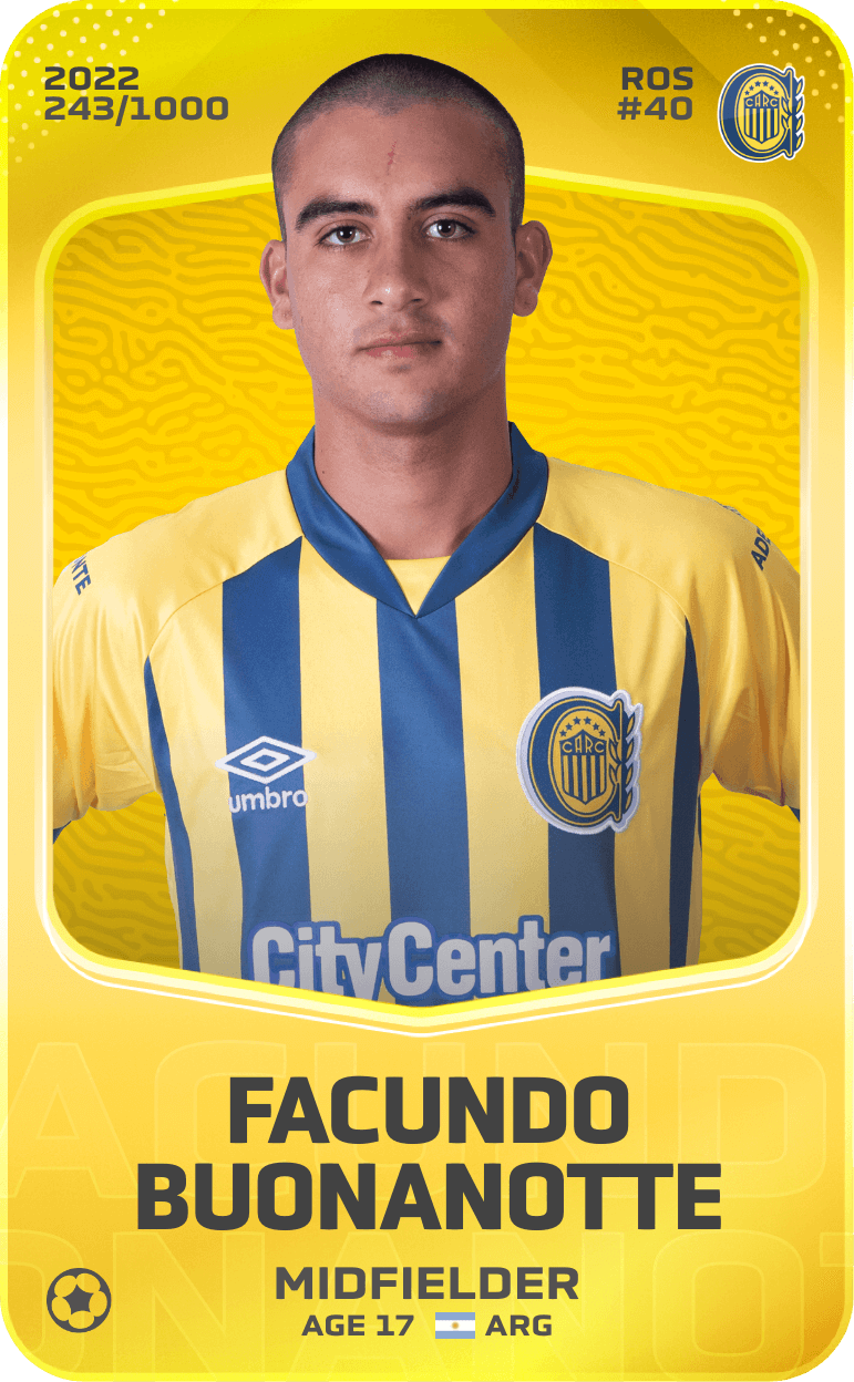 Facundo Buonanotte 2022-23 • Limited 243/1000