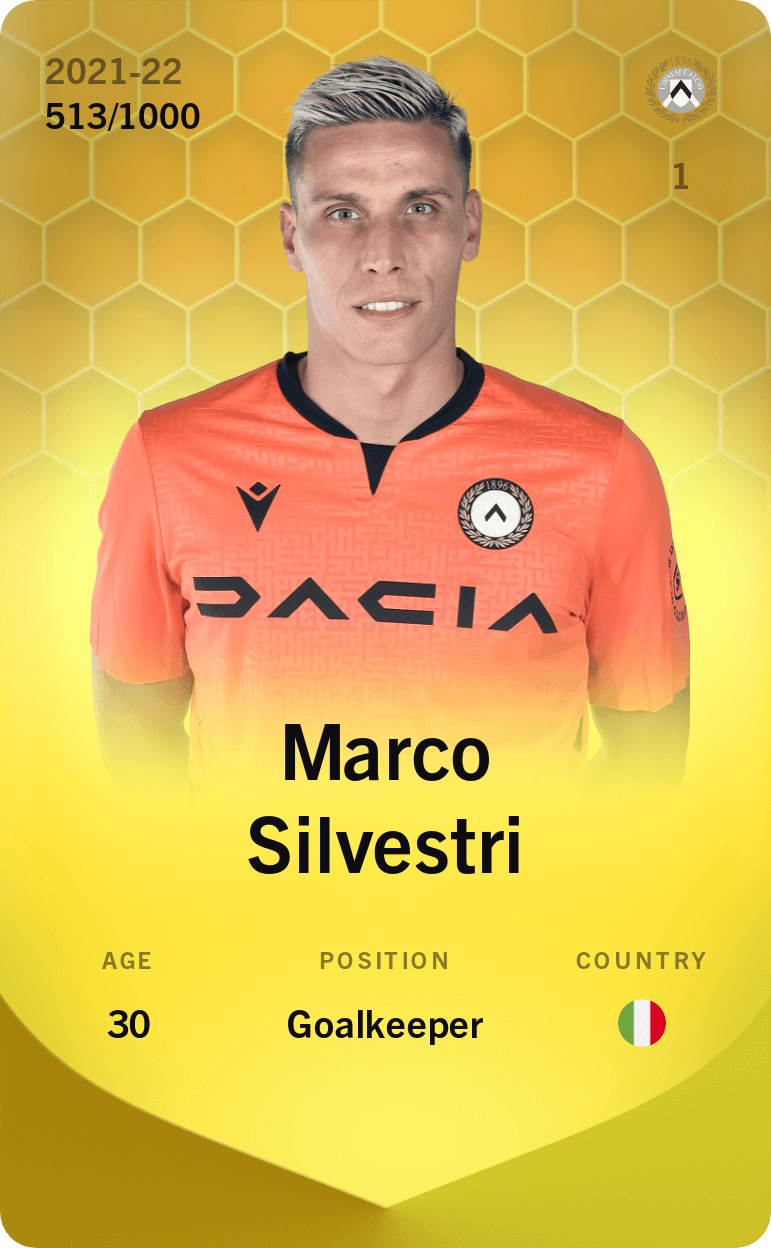 Marco Silvestri 2021-22 • Limited 513/1000