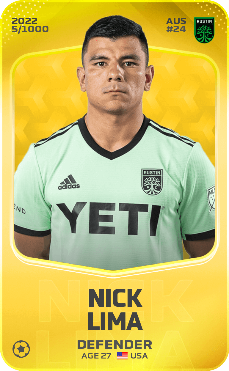 Nick Lima 2022-23 • Limited 5/1000