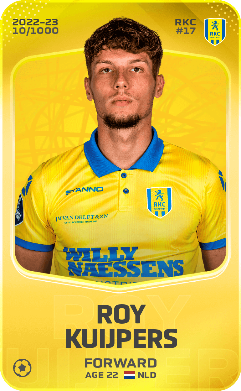 Roy Kuijpers 2022-23 • Limited 10/1000