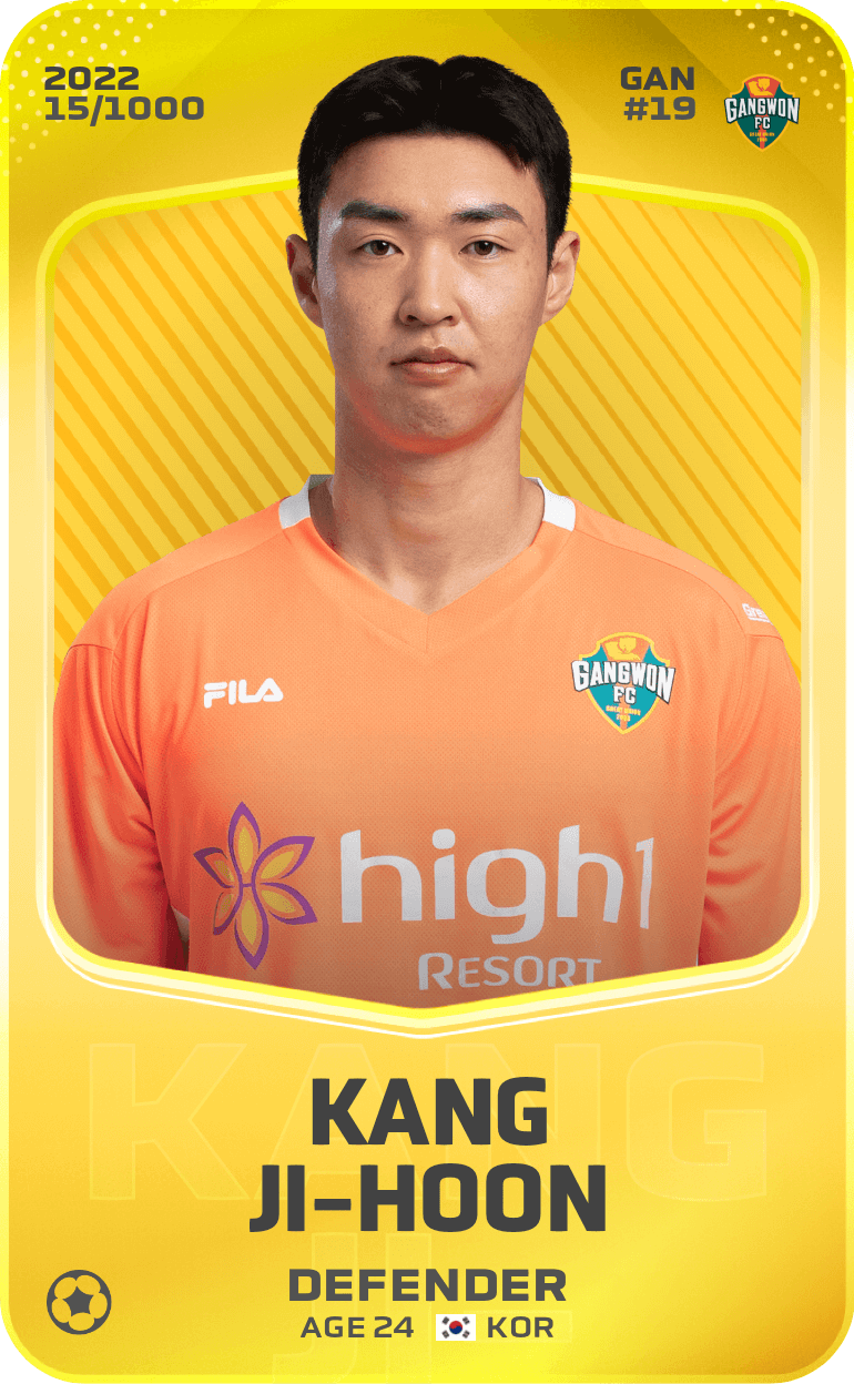 Kang Ji-Hoon 2022-23 • Limited 15/1000