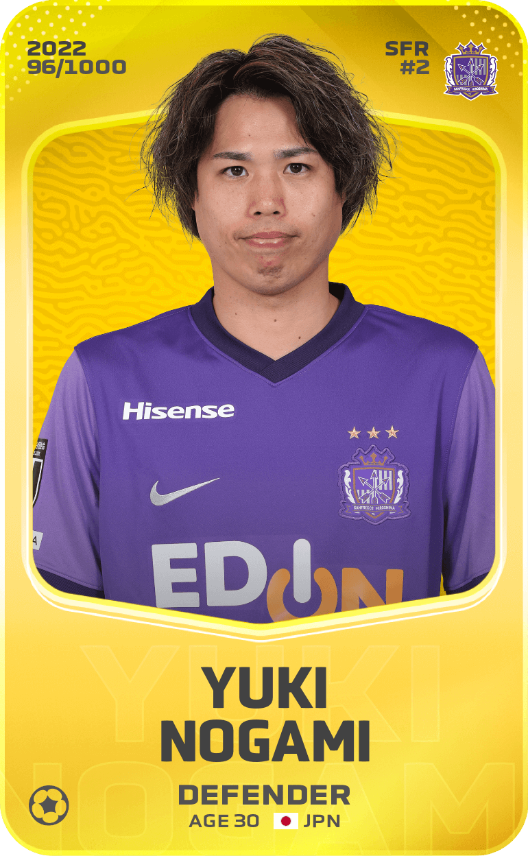 Yuki Nogami 2022-23 • Limited 96/1000