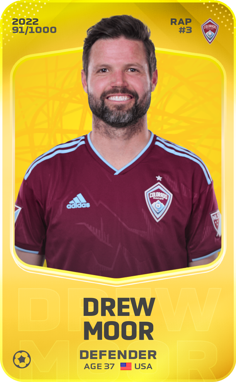 Sorare - Sorare Official - Drew Moor 2022-23 • Limited 91/1000 - NFT # 72007372091087543896497599292657241035916657429672596002608426687901473850517