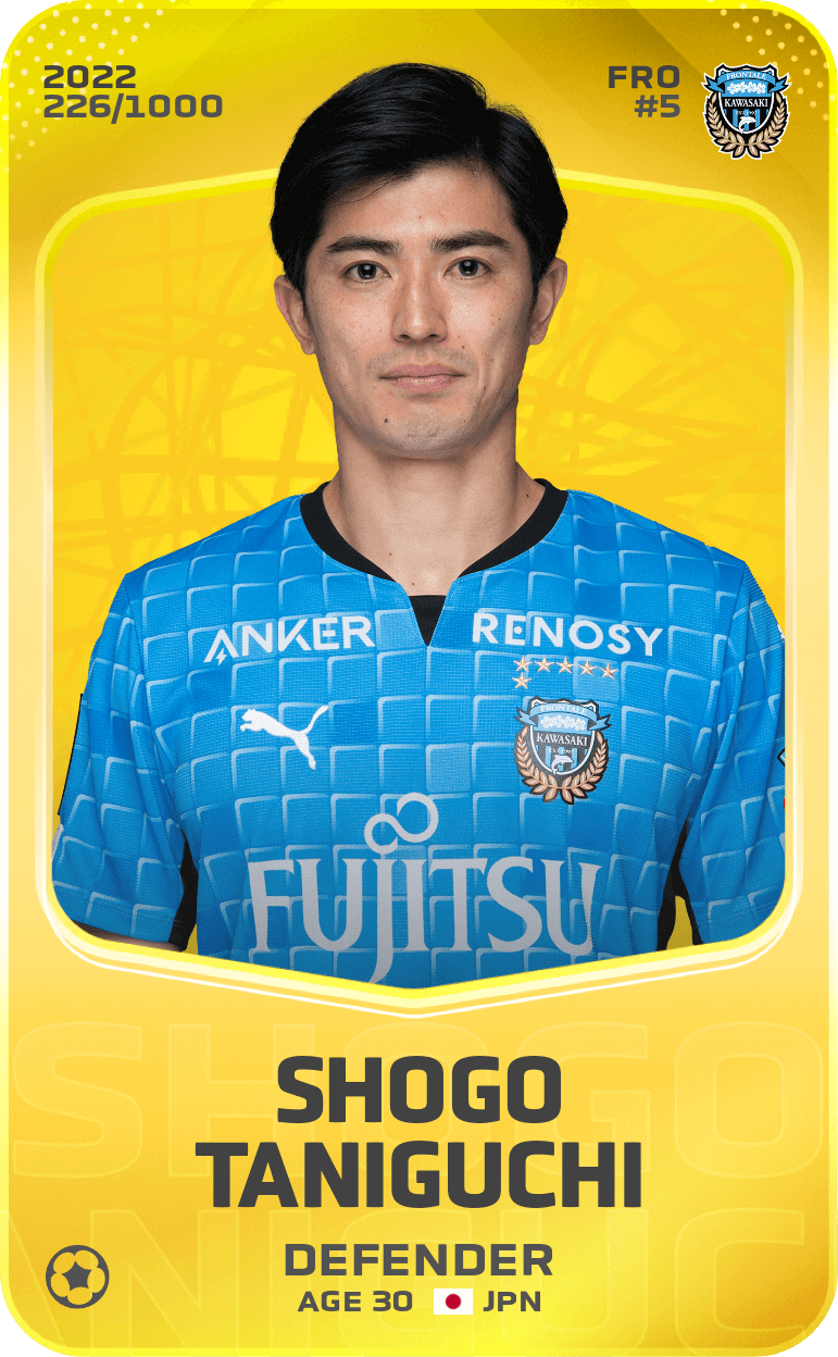 Shogo Taniguchi 2022-23 • Limited 226/1000