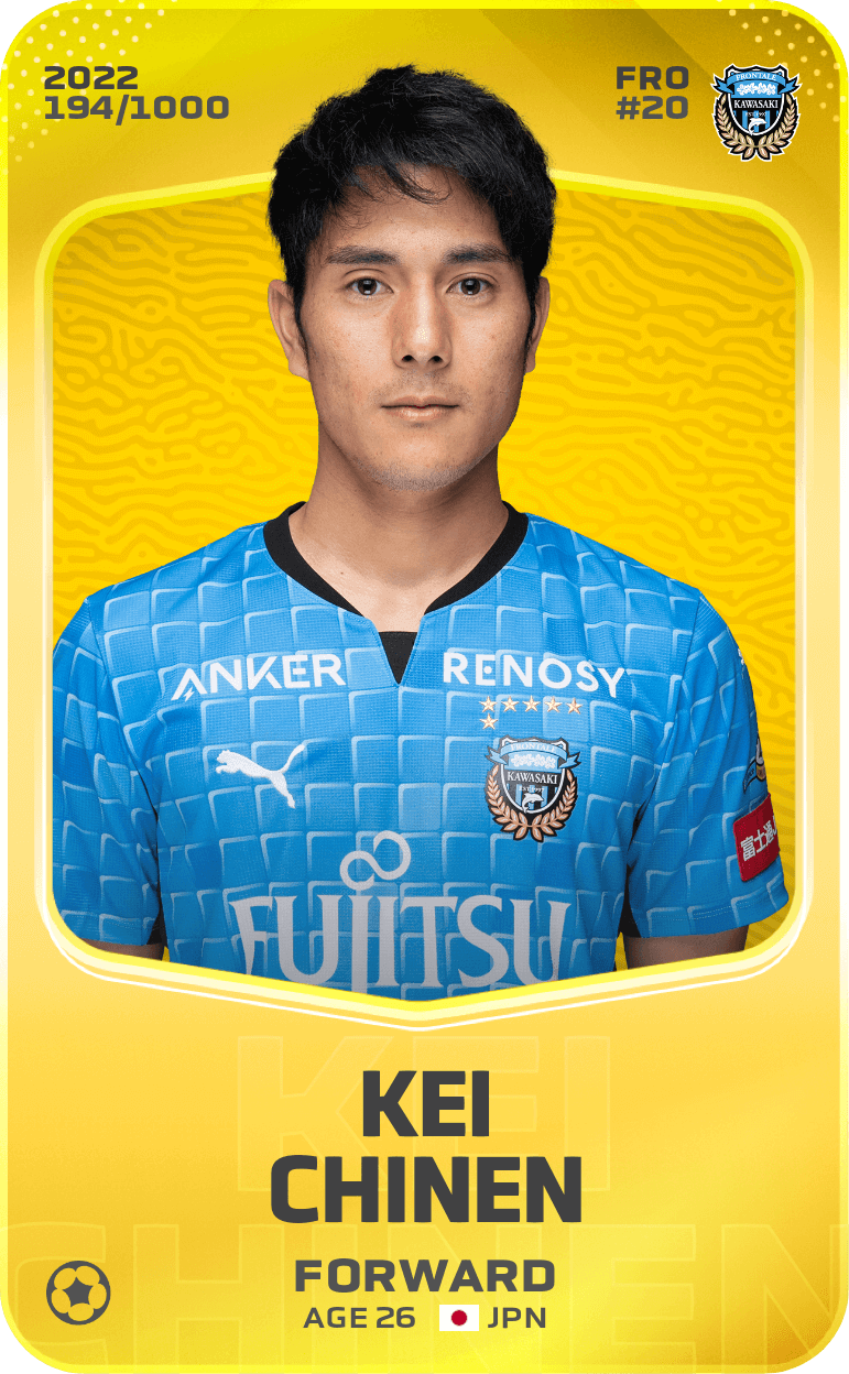 Kei Chinen 2022-23 • Limited 194/1000