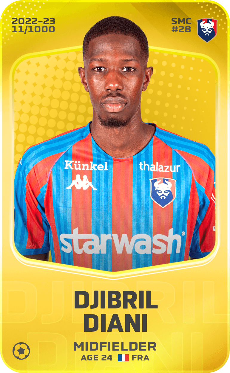 Djibril Diani 2022-23 • Limited 11/1000