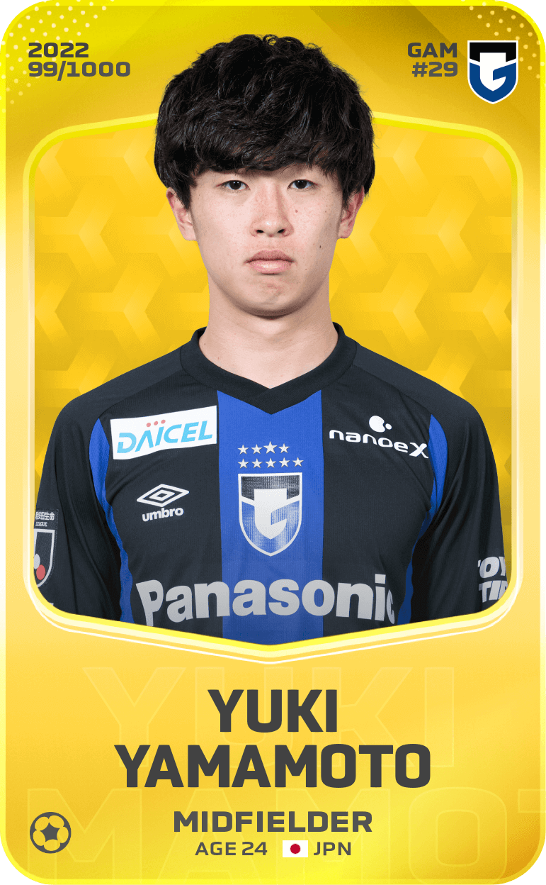 Yuki Yamamoto 2022-23 • Limited 99/1000