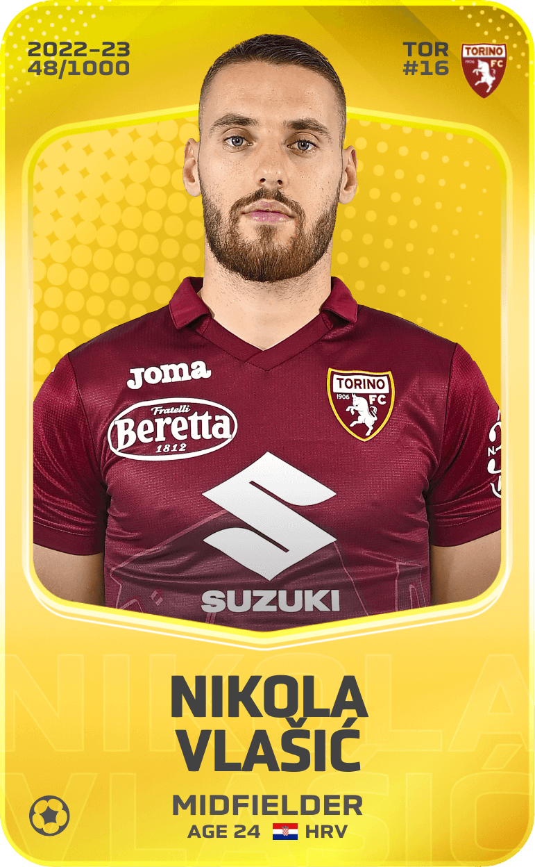 Nikola Vlašić 2022-23 • Limited 48/1000