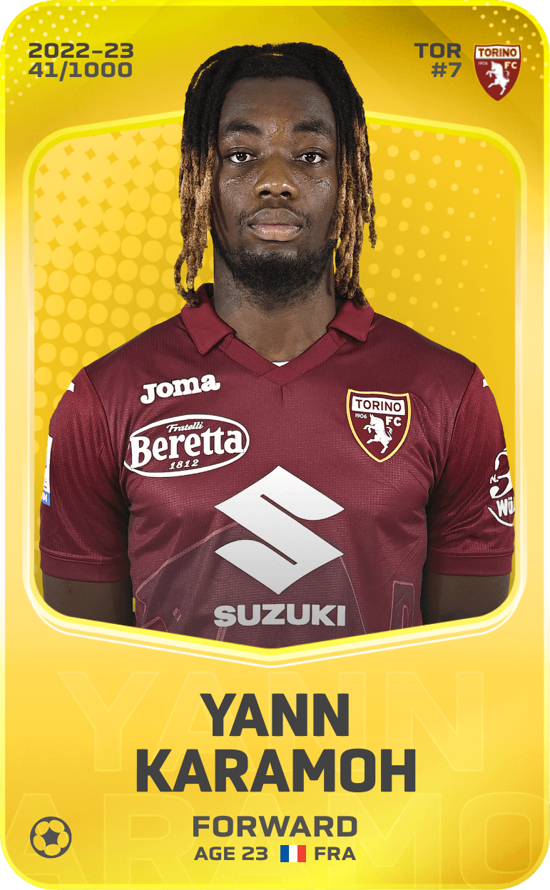 Yann Karamoh 2022-23 • Limited 41/1000