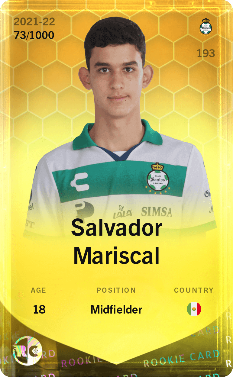 Salvador Mariscal 2021-22 • Limited 73/1000
