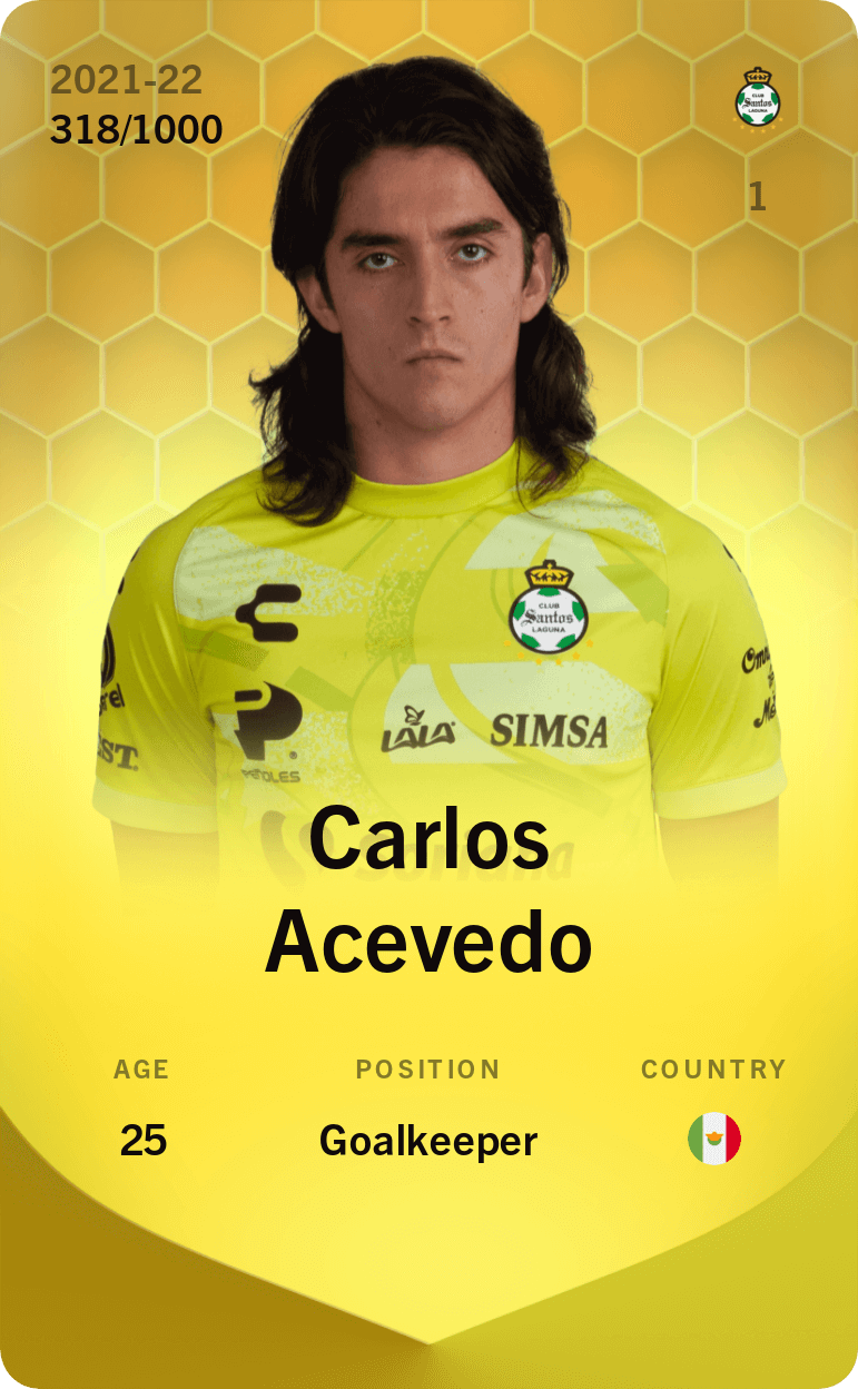 Carlos Acevedo 2021-22 • Limited 318/1000