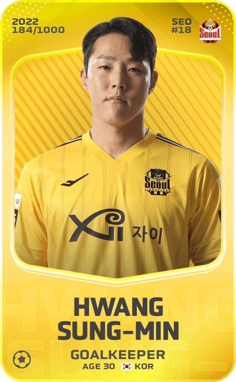 Hwang Sung-Min 2022-23 • Limited 184/1000