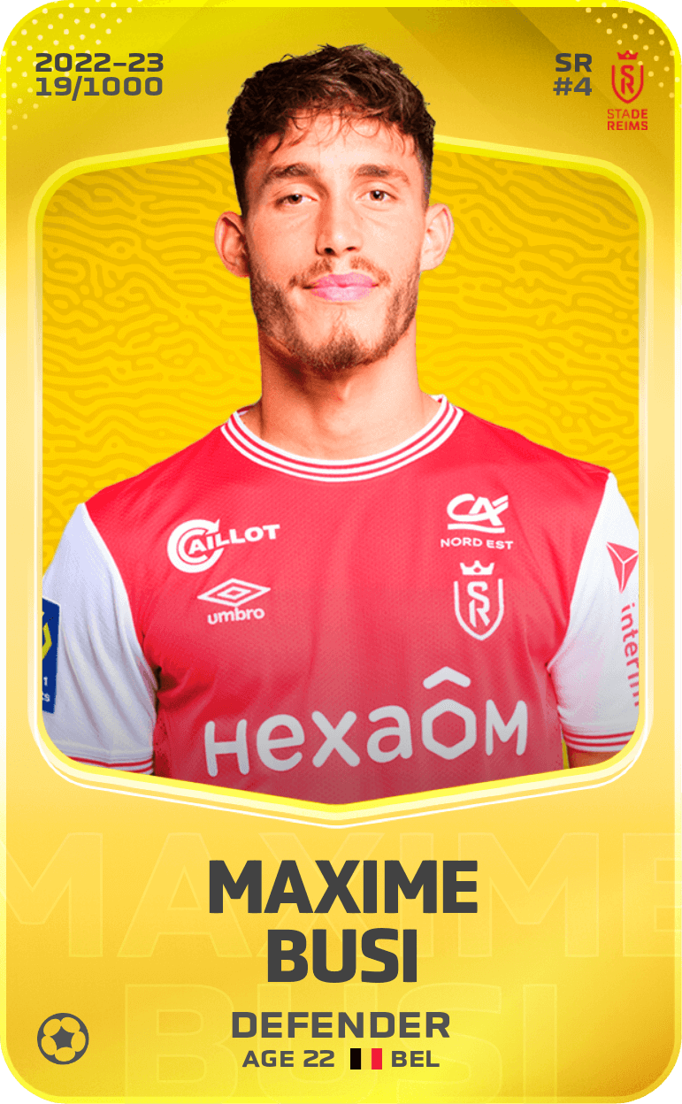 Maxime Busi 2022-23 • Limited 19/1000