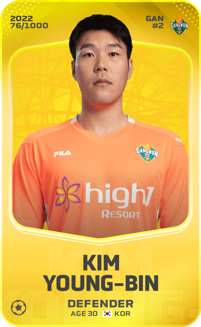 Kim Young-Bin 2022-23 • Limited 76/1000