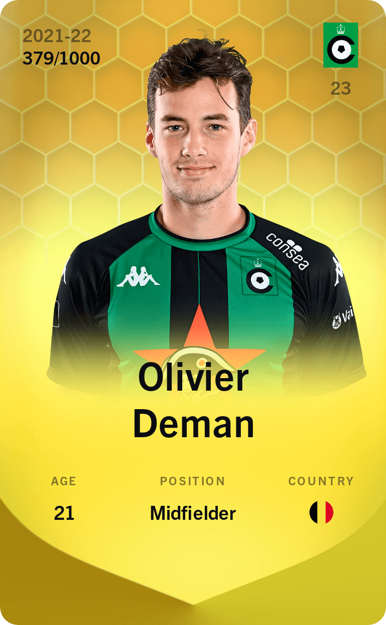 Olivier Deman 2021-22 • Limited 379/1000