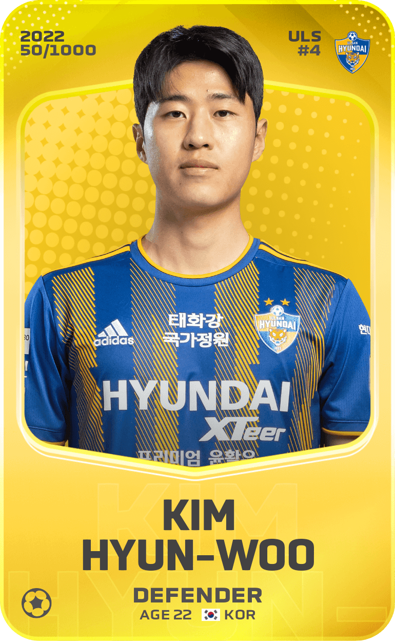 Kim Hyun-Woo 2022-23 • Limited 50/1000