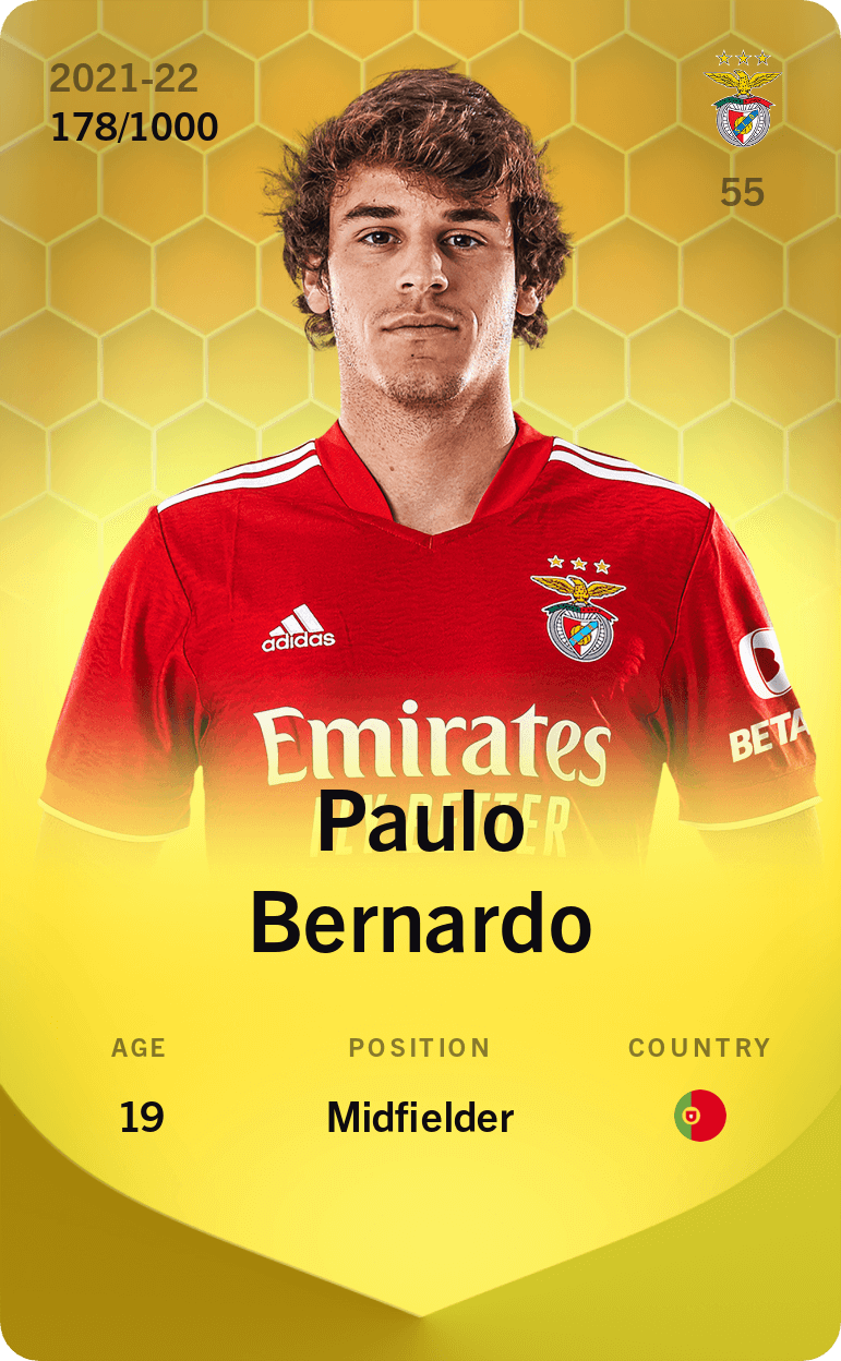 Paulo Bernardo 2021-22 • Limited 178/1000