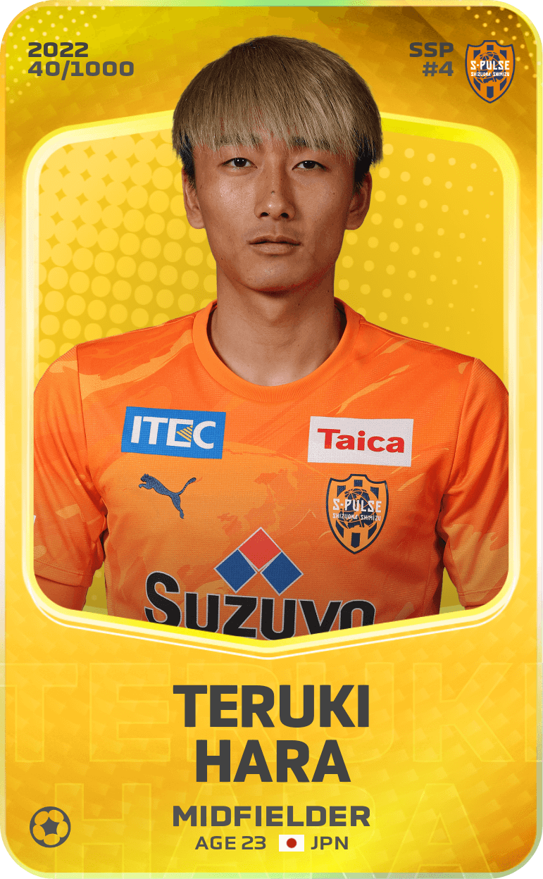 Teruki Hara 2022-23 • Limited 40/1000