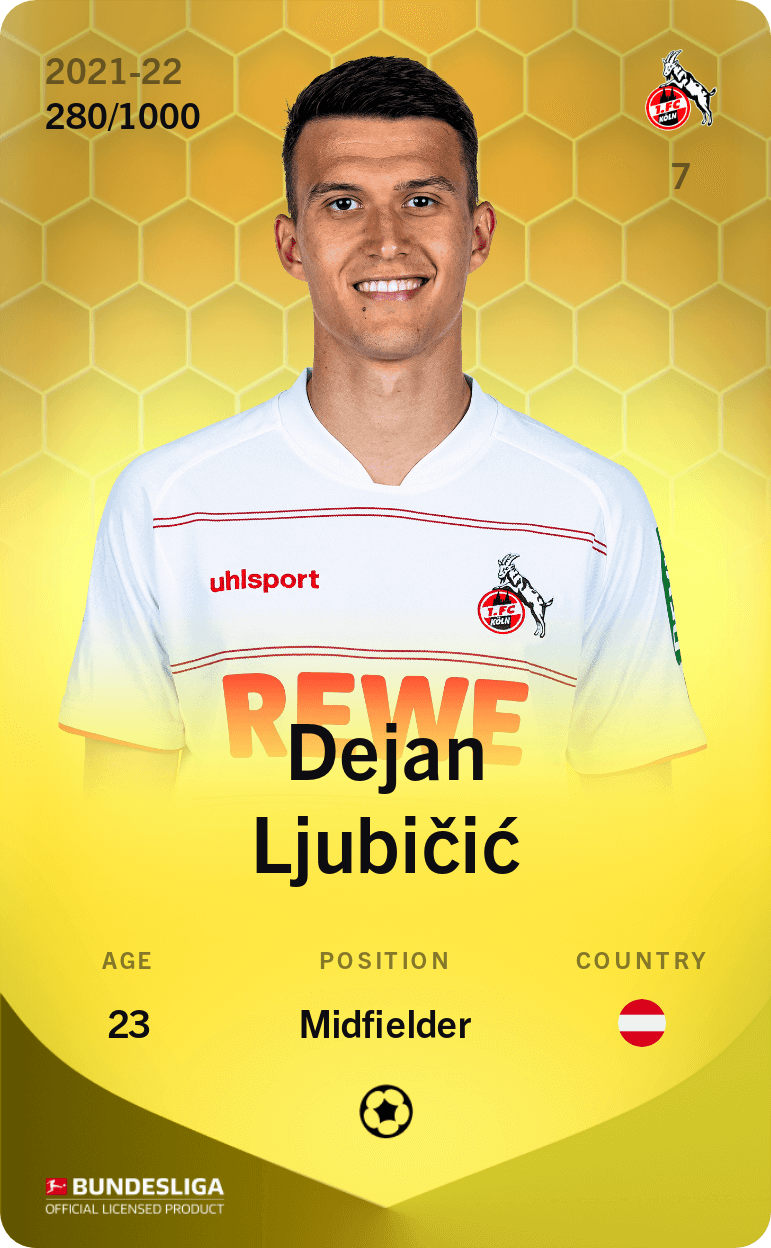 Dejan Ljubičić 2021-22 • Limited 280/1000