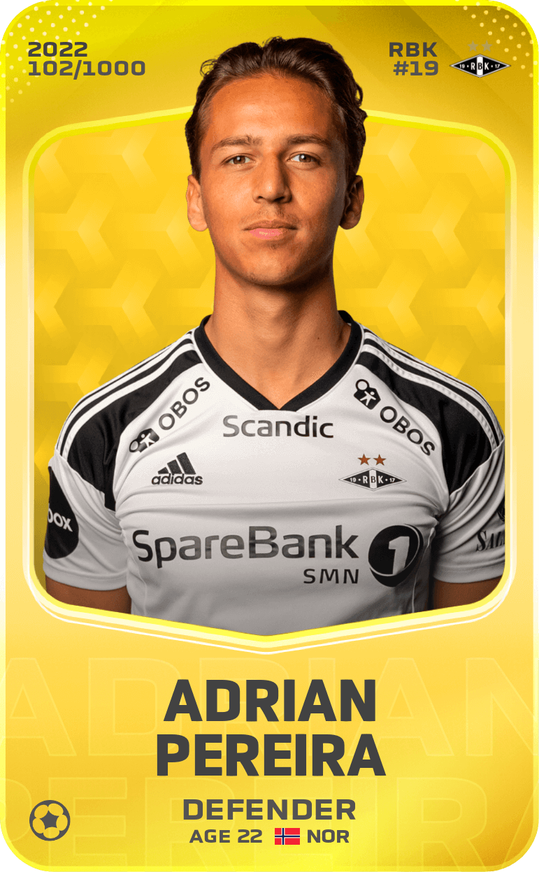 Adrian Pereira 2022-23 • Limited 102/1000
