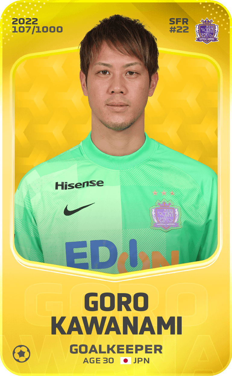 Goro Kawanami 2022-23 • Limited 107/1000