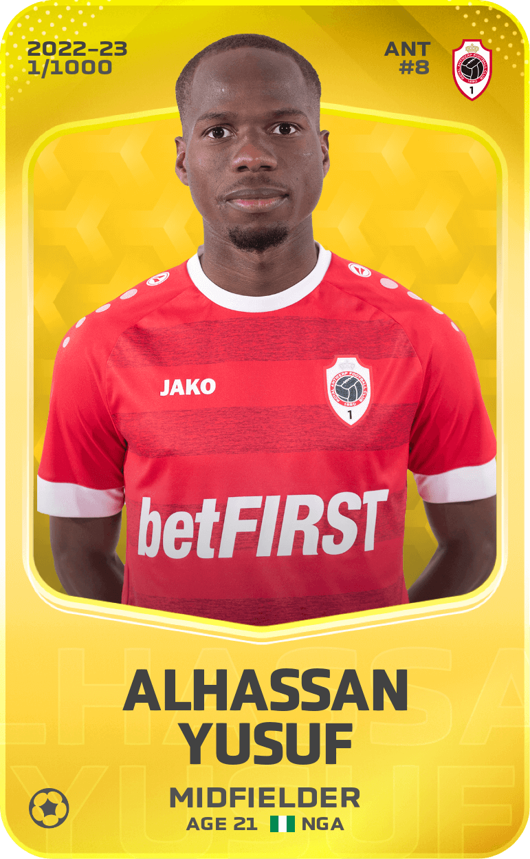 Alhassan Yusuf 2022-23 • Limited 1/1000