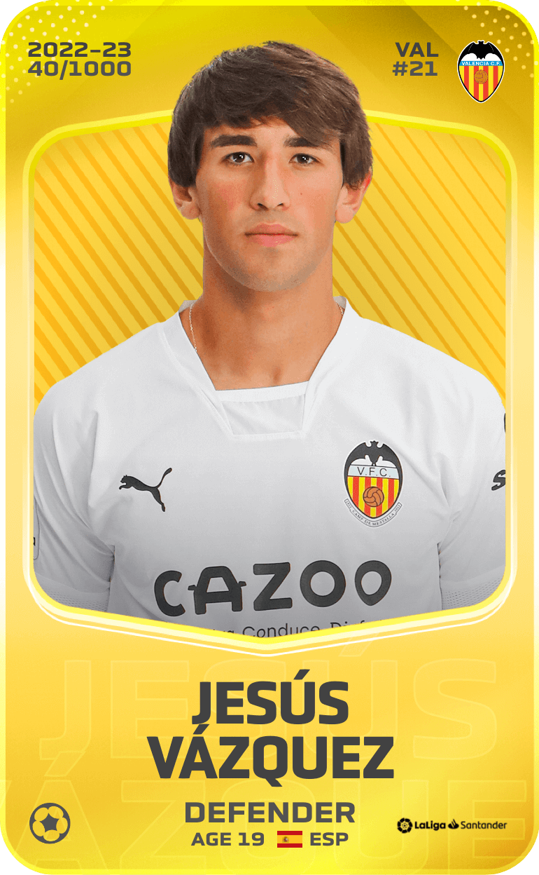 Jesús Vázquez 2022-23 • Limited 40/1000