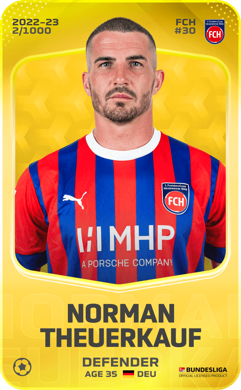 Norman Theuerkauf 2022-23 • Limited 2/1000