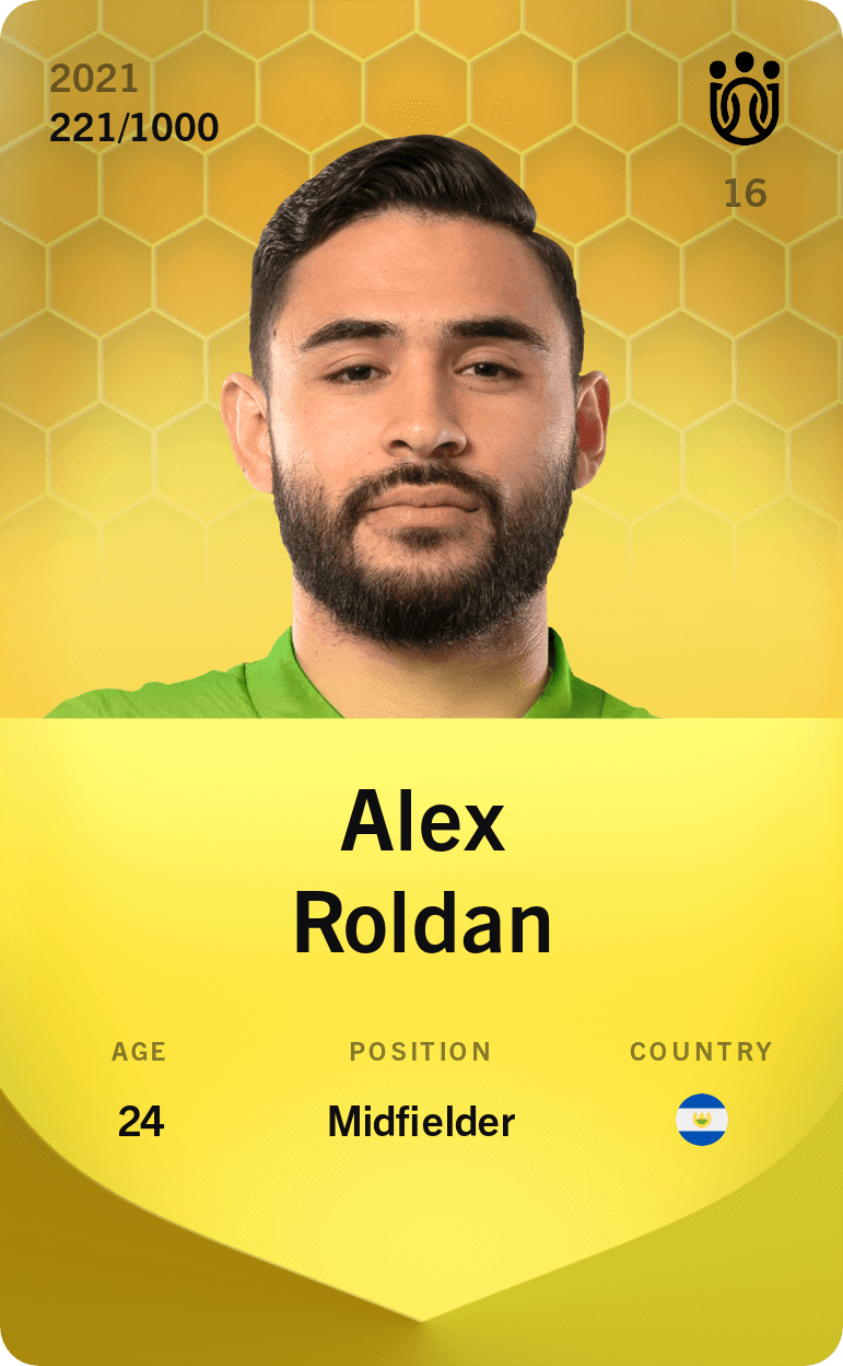 Alex Roldan 2021-22 • Limited 221/1000