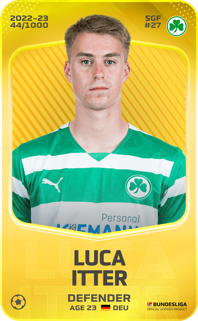 Luca Itter 2022-23 • Limited 44/1000