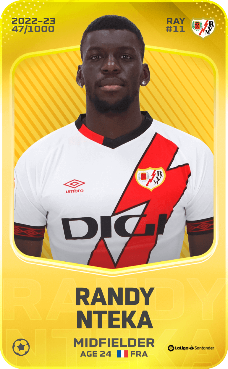 Randy Nteka 2022-23 • Limited 47/1000