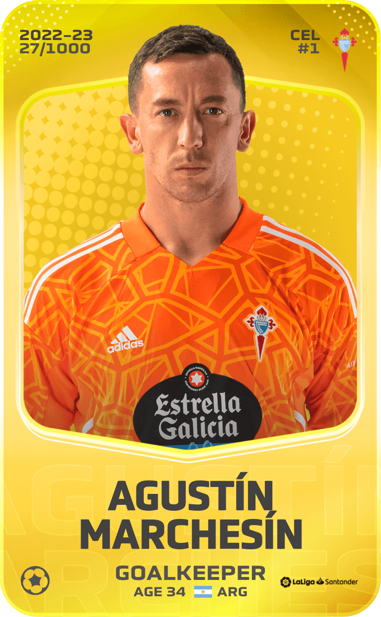 Agustín Marchesín 2022-23 • Limited 27/1000