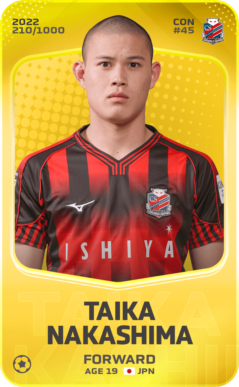 Taika Nakashima 2022-23 • Limited 210/1000