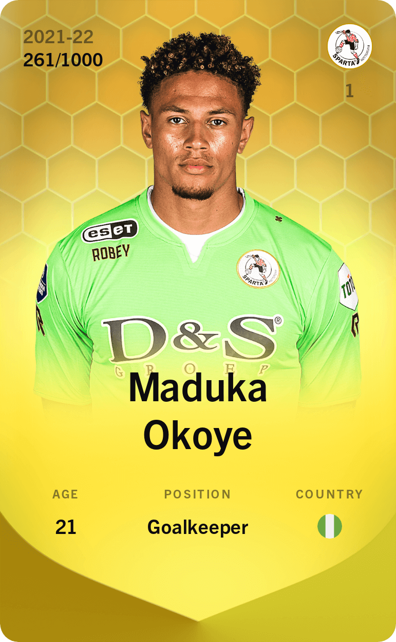 Maduka Okoye 2021-22 • Limited 261/1000