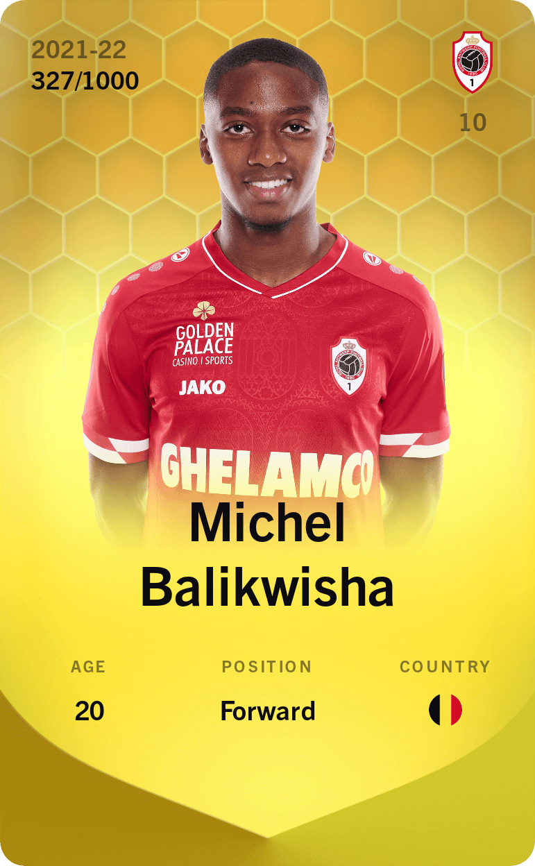 Michel Balikwisha 2021-22 • Limited 327/1000