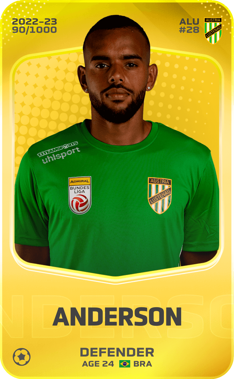 Anderson 2022-23 • Limited 90/1000
