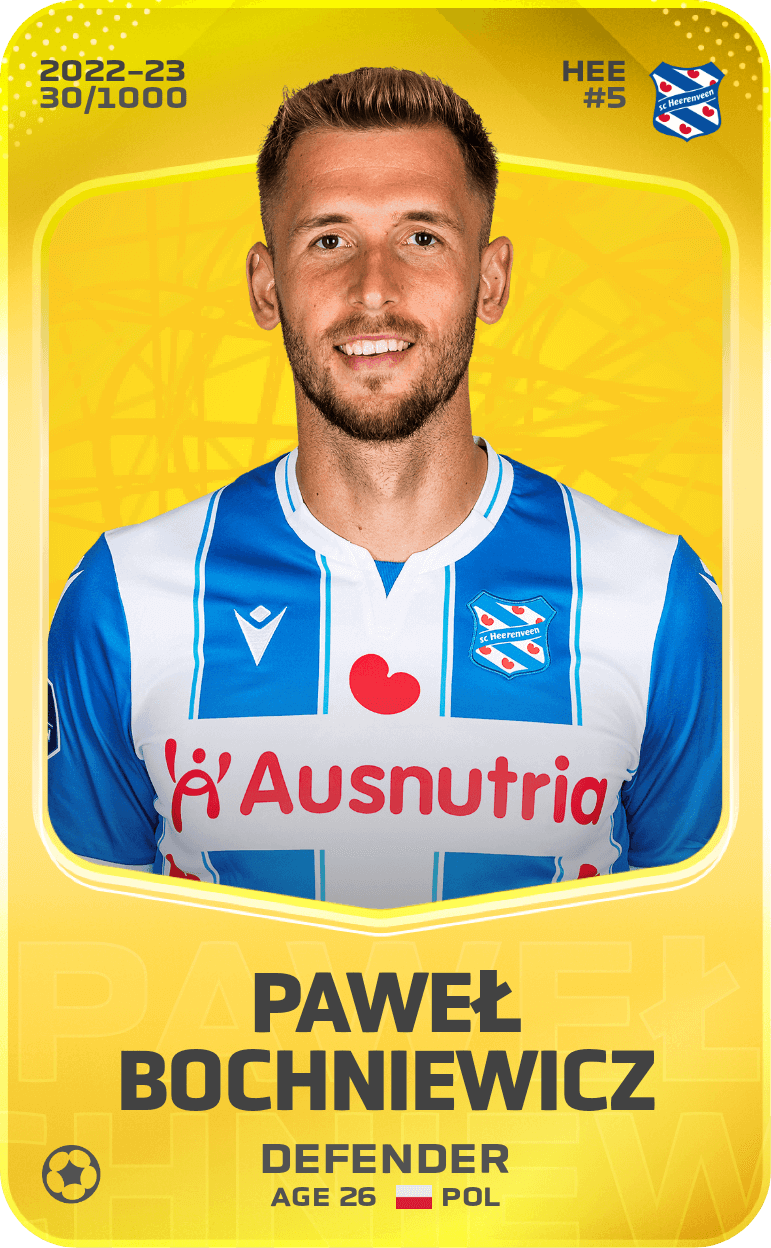 Paweł Bochniewicz 2022-23 • Limited 30/1000