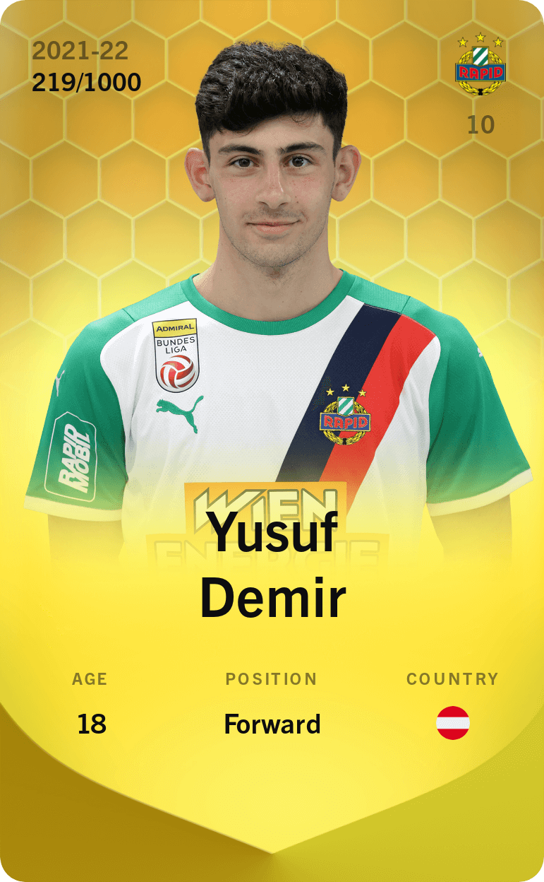 Yusuf Demir 2021-22 • Limited 219/1000