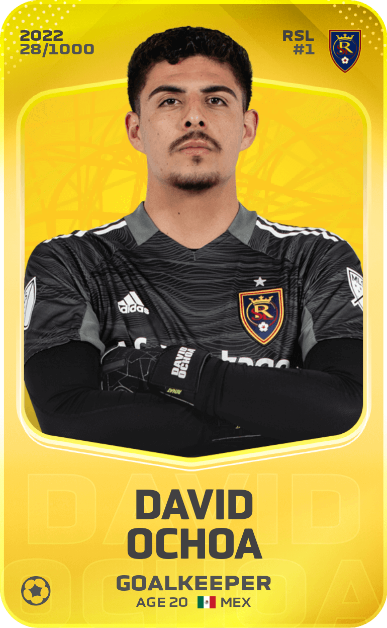 David Ochoa 2022-23 • Limited 28/1000