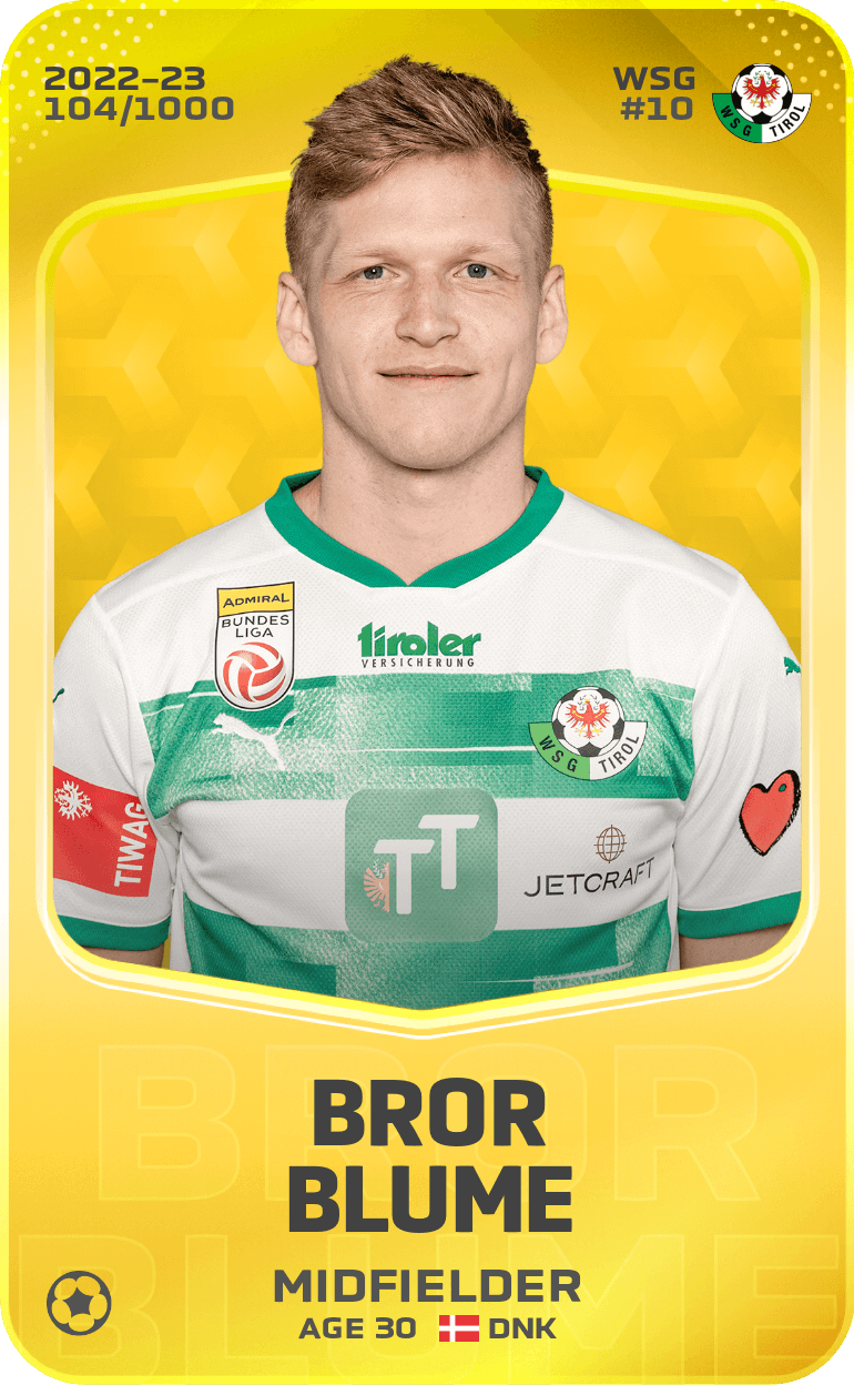 Bror Blume 2022-23 • Limited 104/1000